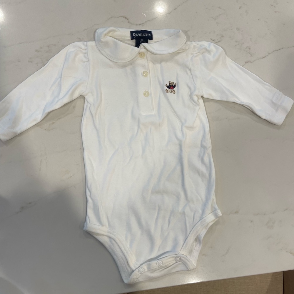 Ralph Lauren Girls Onesie